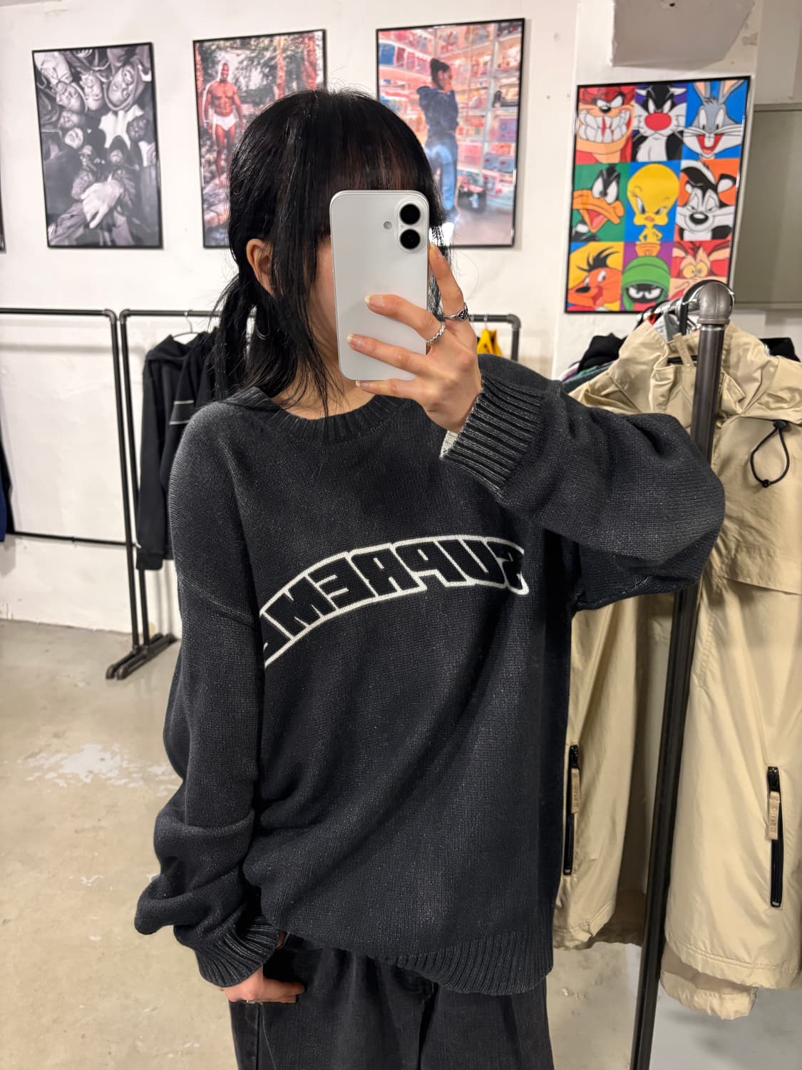 슈프림 워시드 니트 상품이미지1