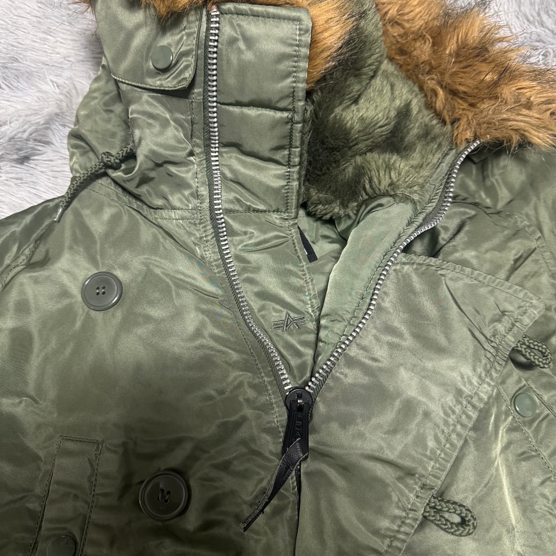 알파인더스트리 N3B S사이즈 실착 100정도 상품이미지5