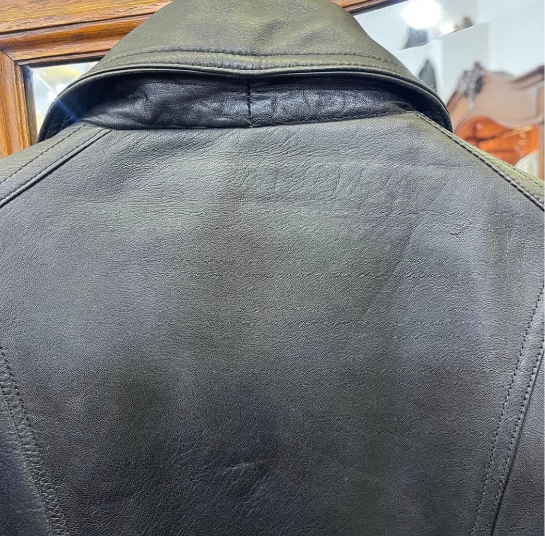 90‘s 빈티지 레더자켓 상품이미지10