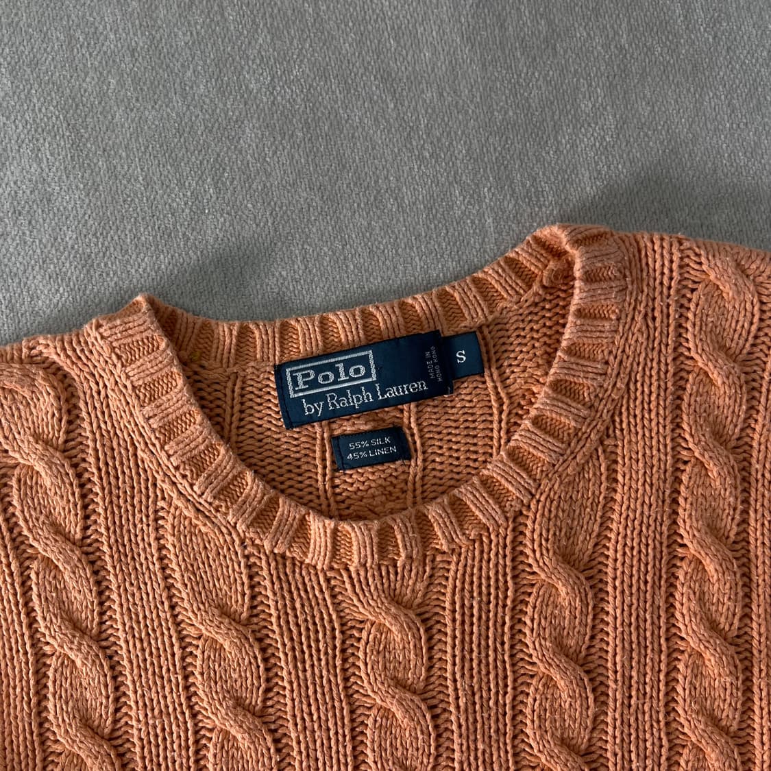 95 폴로랄프로렌 실크 꽈배기 니트 상품이미지2