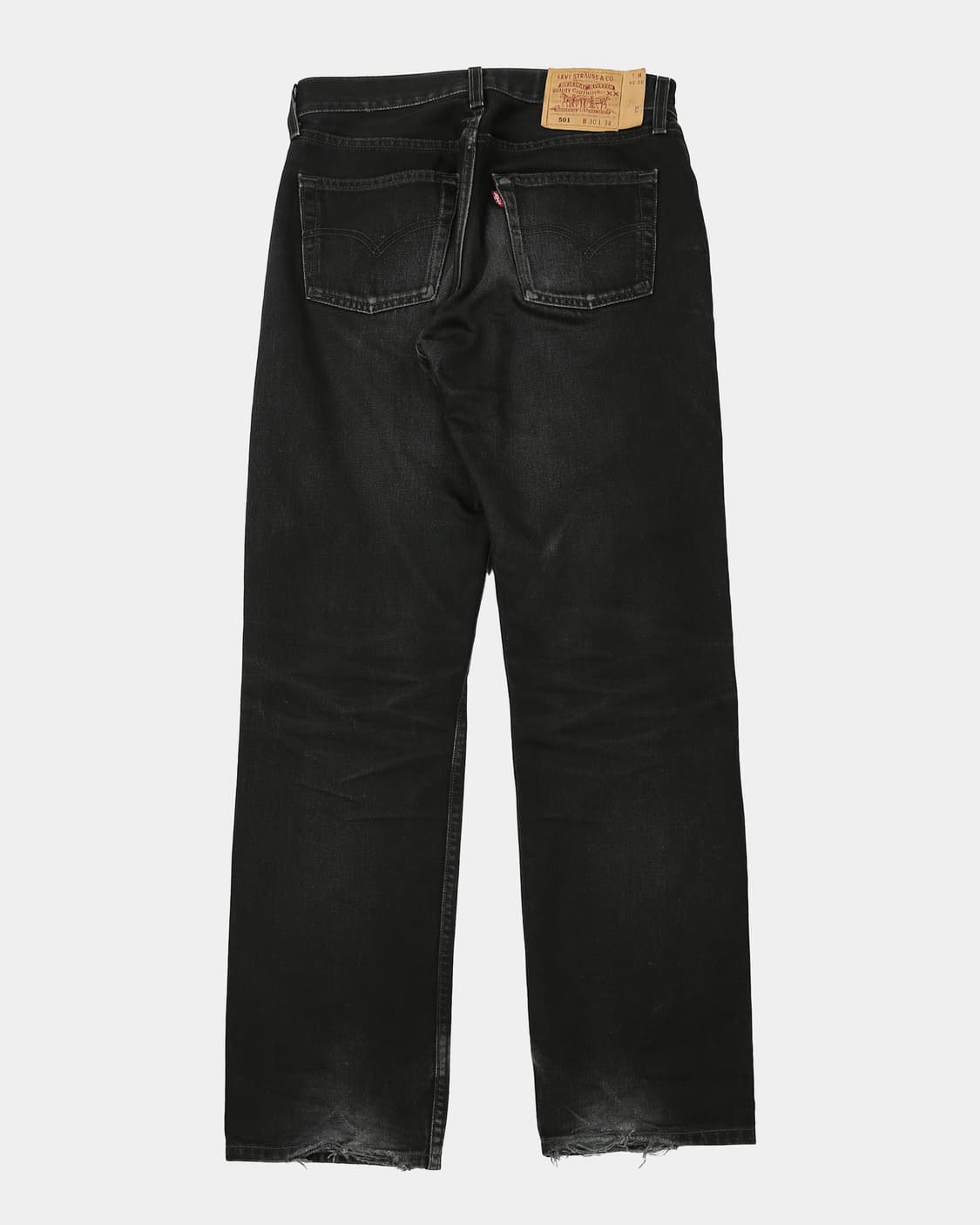 00's Levi's 501 Black Denim Pants 상품이미지3