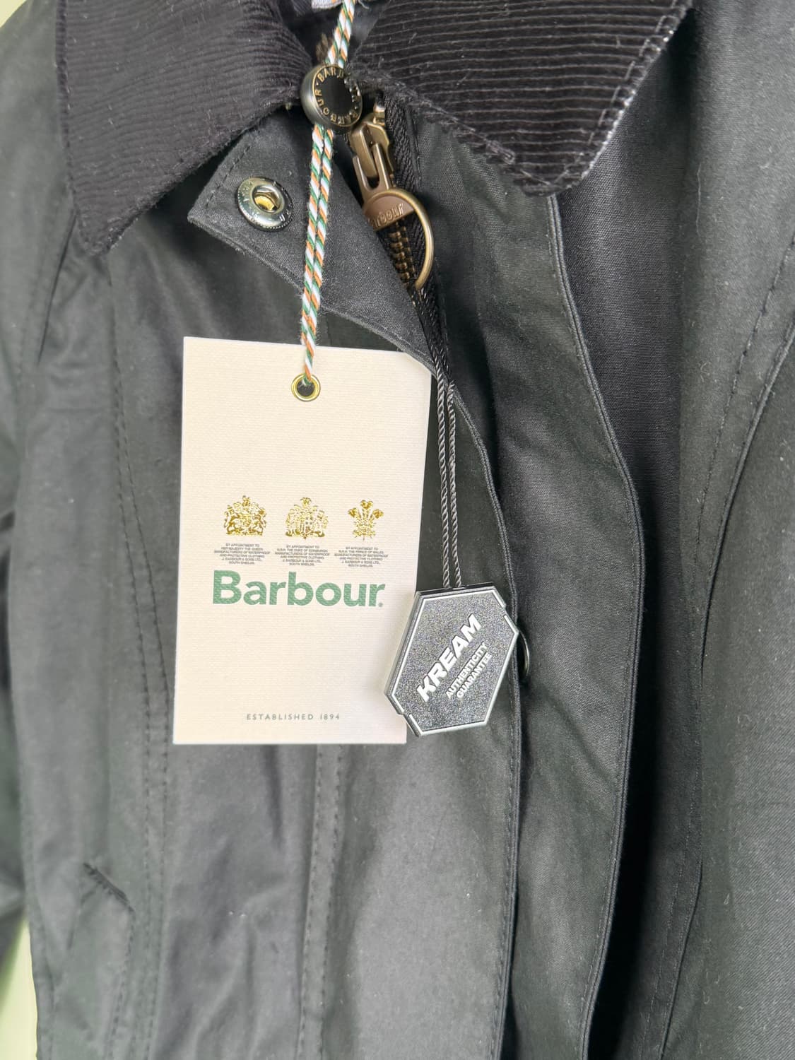 (새제품) 바버 비드넬 검정 UK 6 상품이미지6