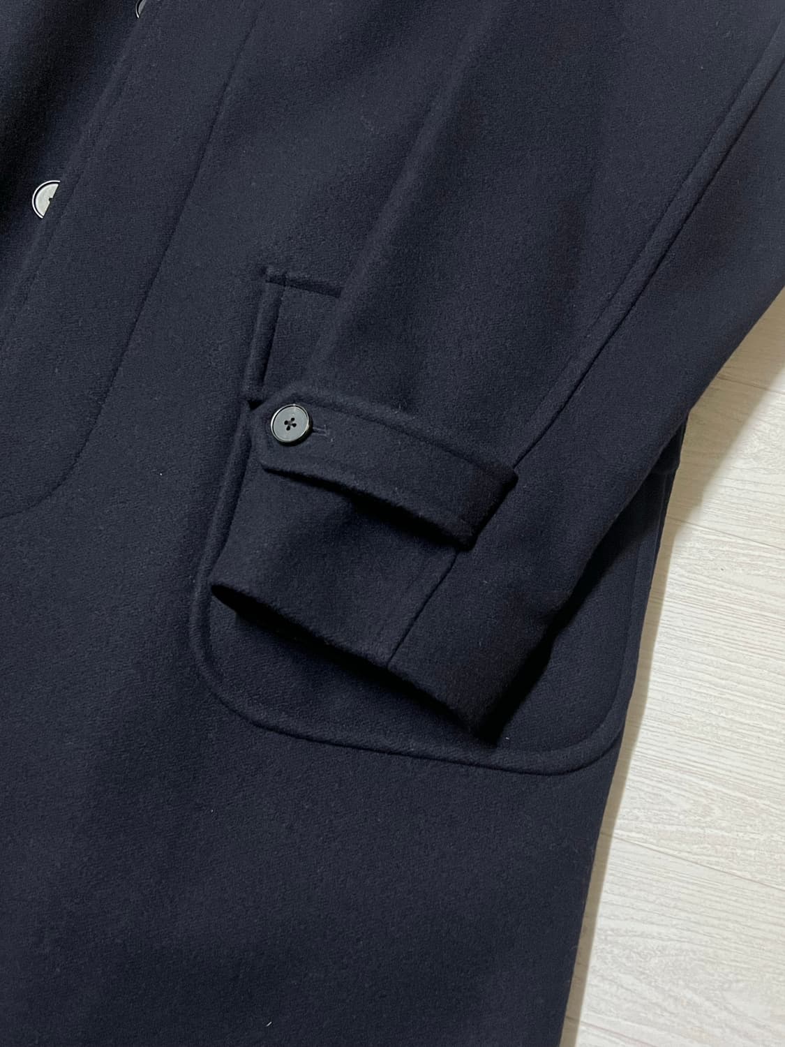 (01)어나더오피스 보이저 발마칸 코트 다크네이비 상품이미지2