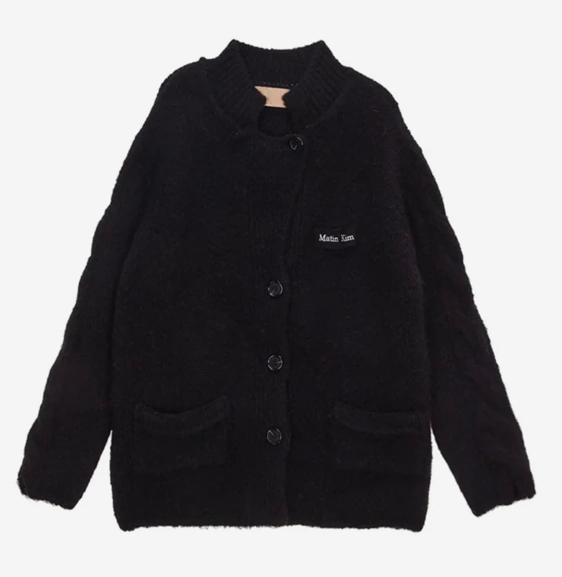 [free] 마뗑킴 블랙 니트 가디건 상품이미지1