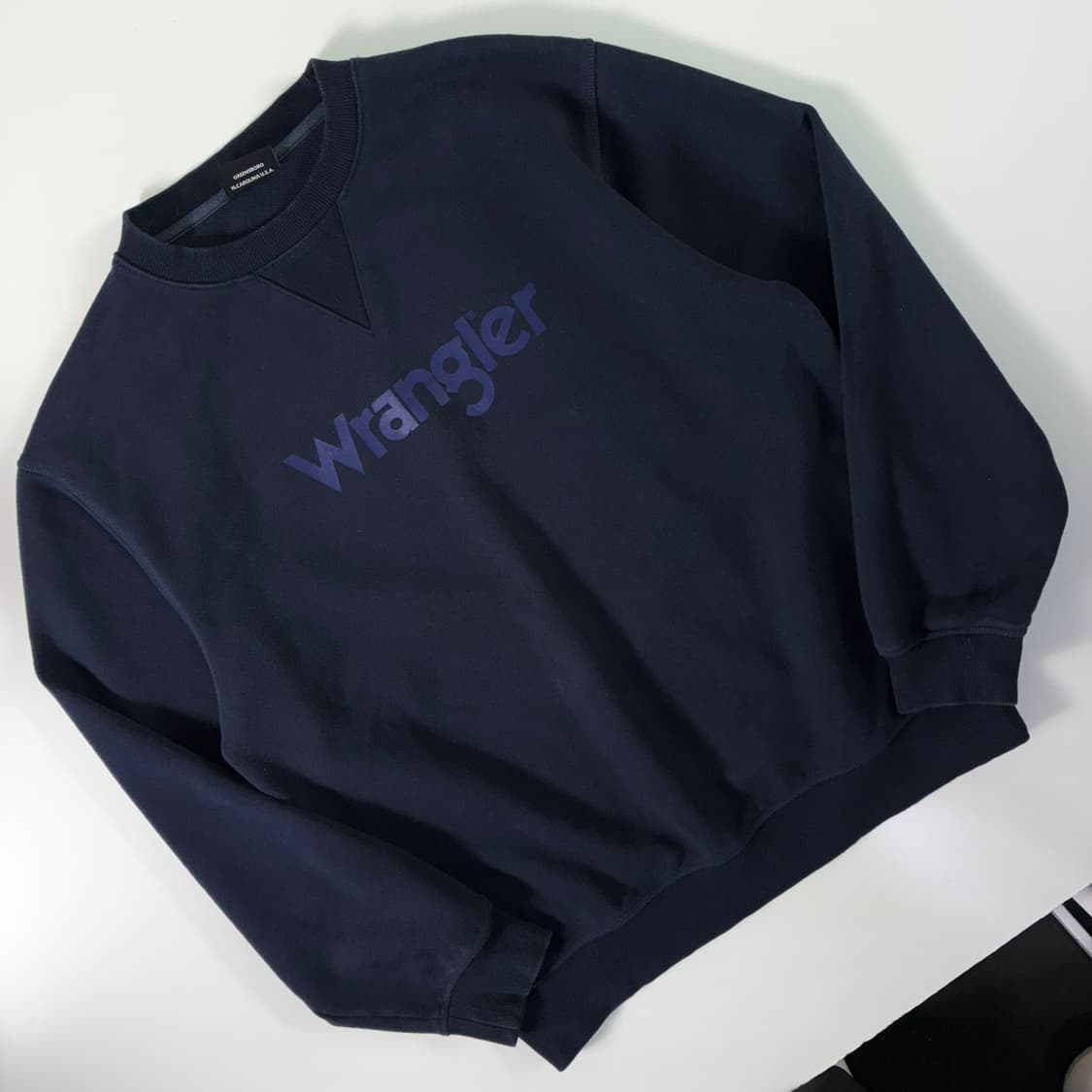 Wrangler  랭글러 카벨로고 스웻셔츠 상품이미지2