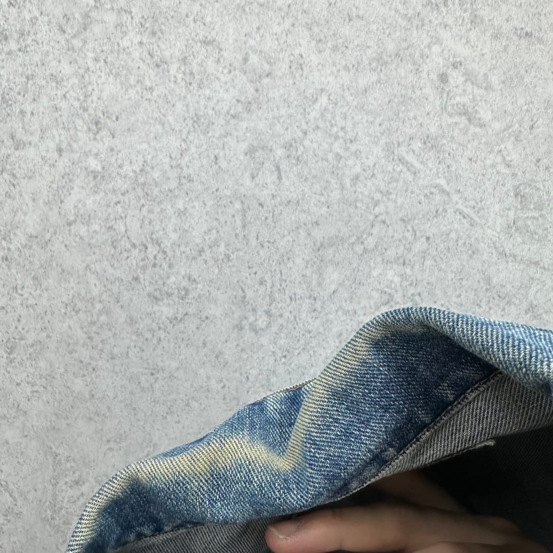 100 스코필드 남자 루즈핏 데님 청자켓 상품이미지6