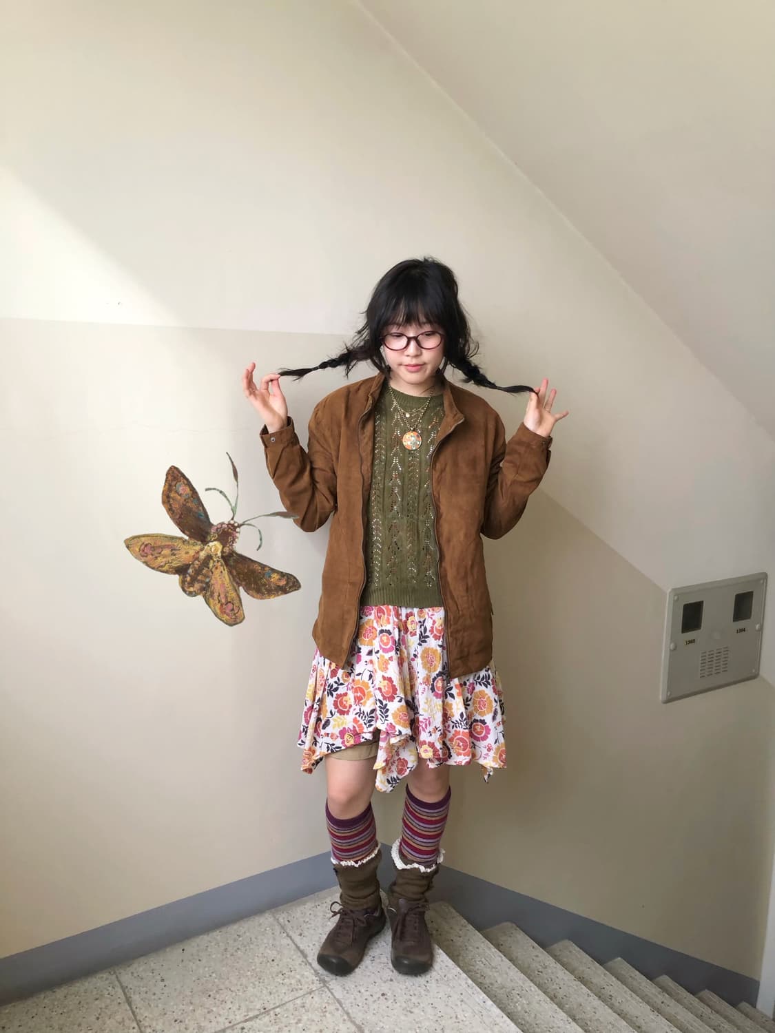 빈티지 히피 코디set 상품이미지1