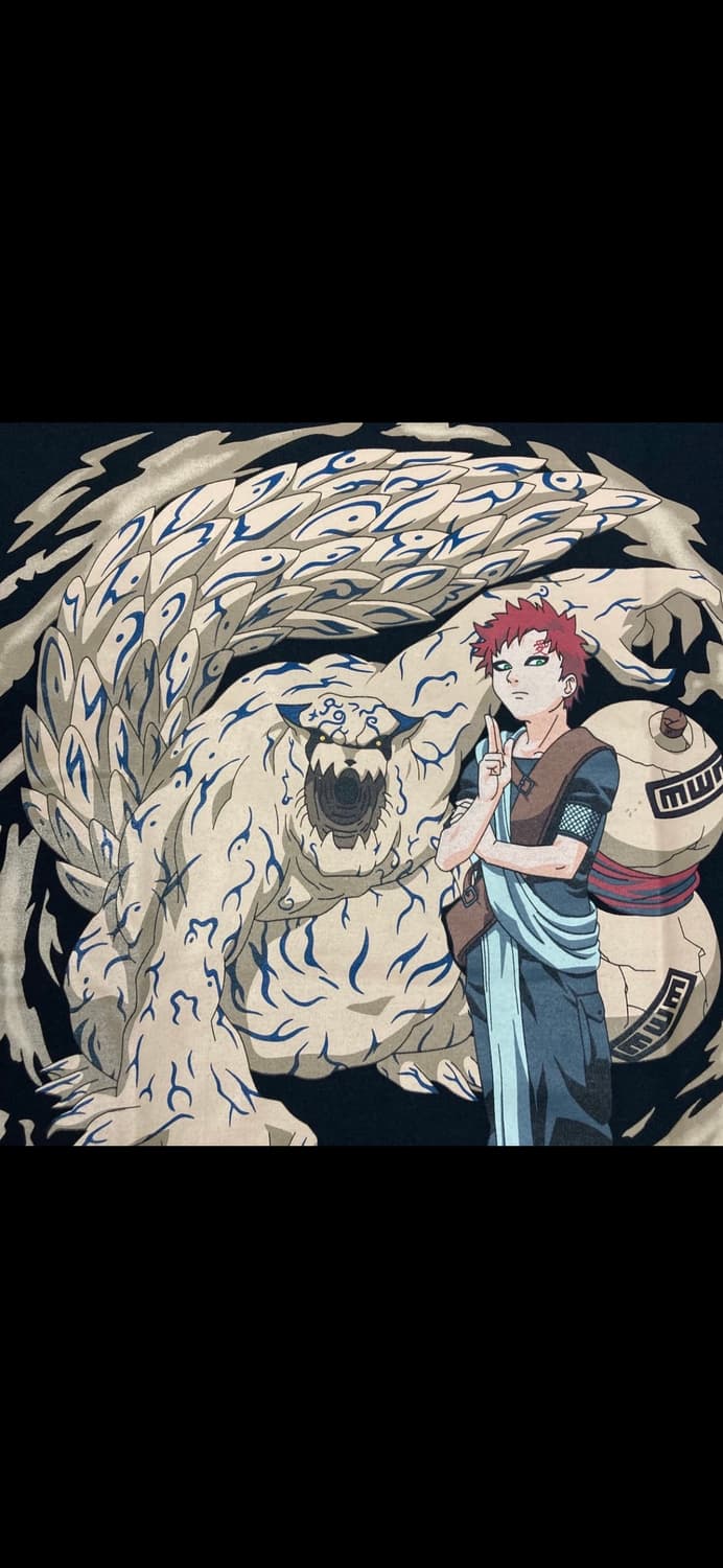 나루토 가아라 부틀렉 애니메이션 티셔츠 상품이미지2