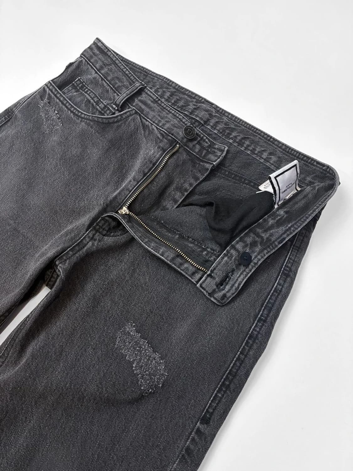 우영미 솔리드옴므 21ss 스트레이트 데님 팬츠 PN5029 상품이미지3