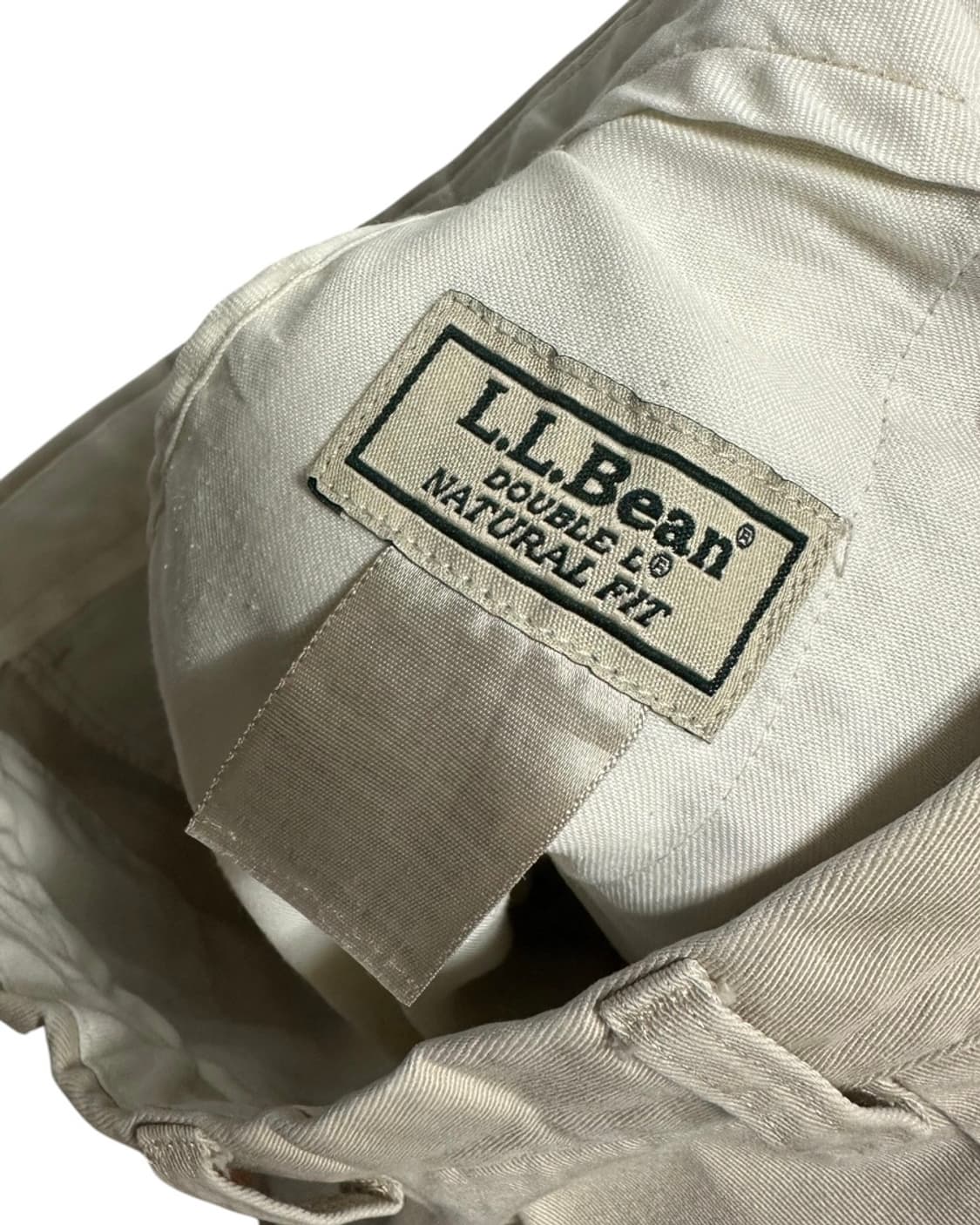 엘엘빈(L.L.Bean) 내추럴 핏 베이지 투턱 치노팬츠 30 상품이미지6