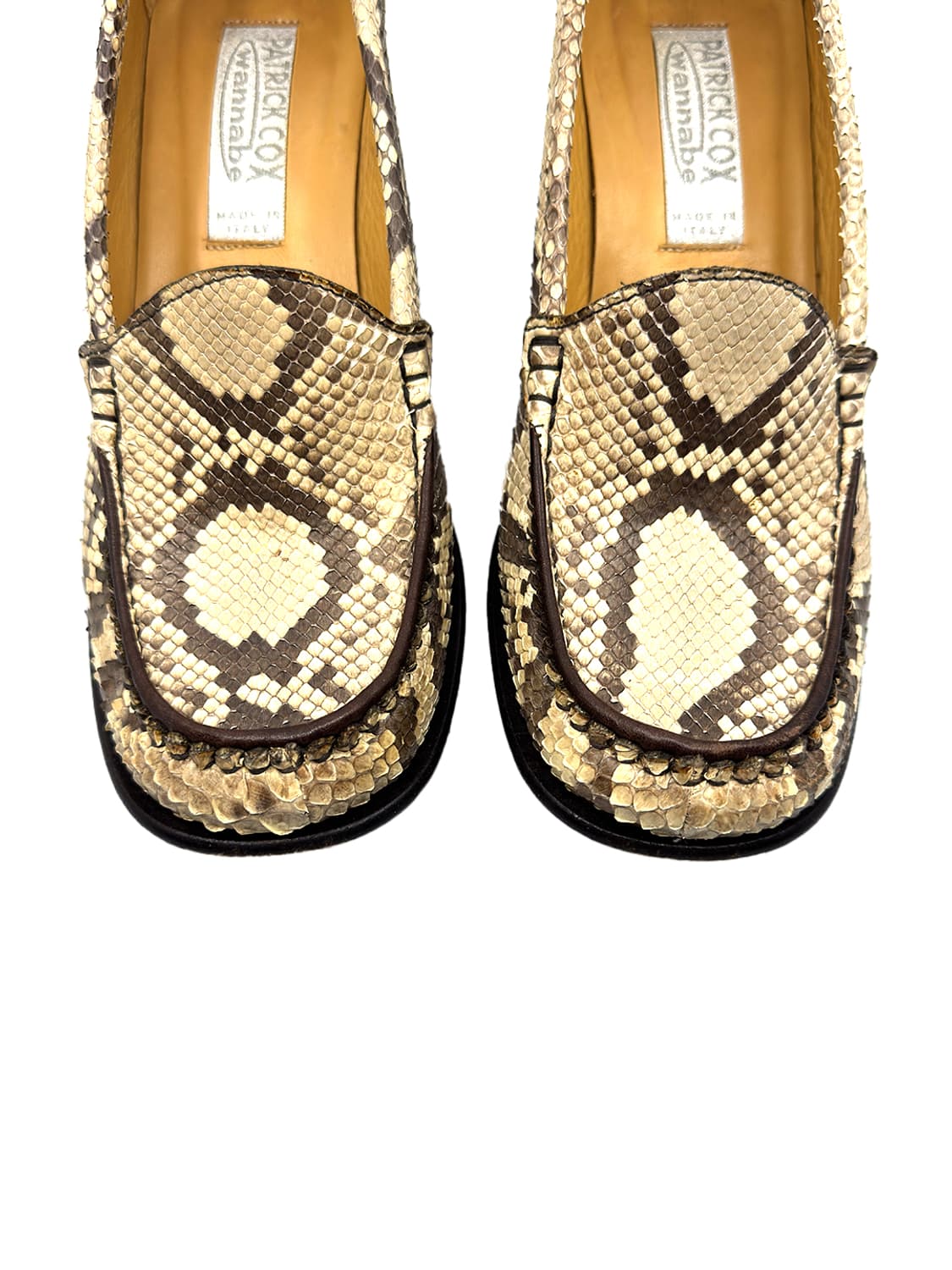  Patrick Cox Python Heeled Loafers/ 37.5 상품이미지5