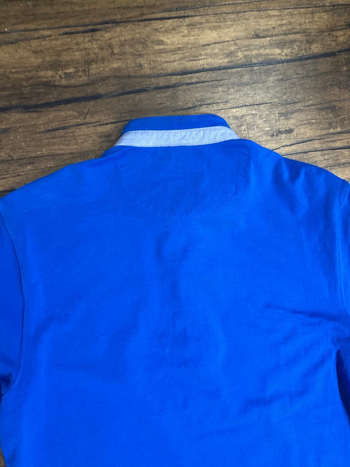 Massimo Dutti 코발트블루 반팔 카라티 95 상품이미지6