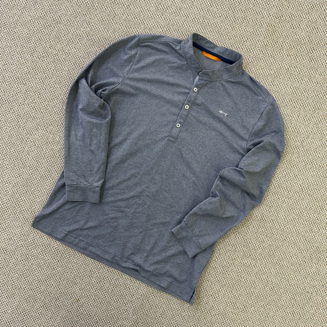 100 루이까스텔 헨리넥 긴팔 티셔츠  0424D 상품이미지1