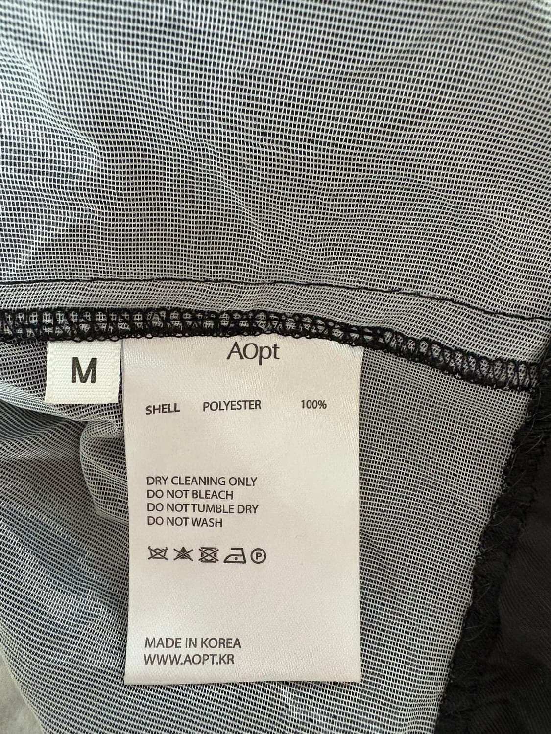 Aopt 퍼프 블라우스 (M) 블랙  상품이미지5