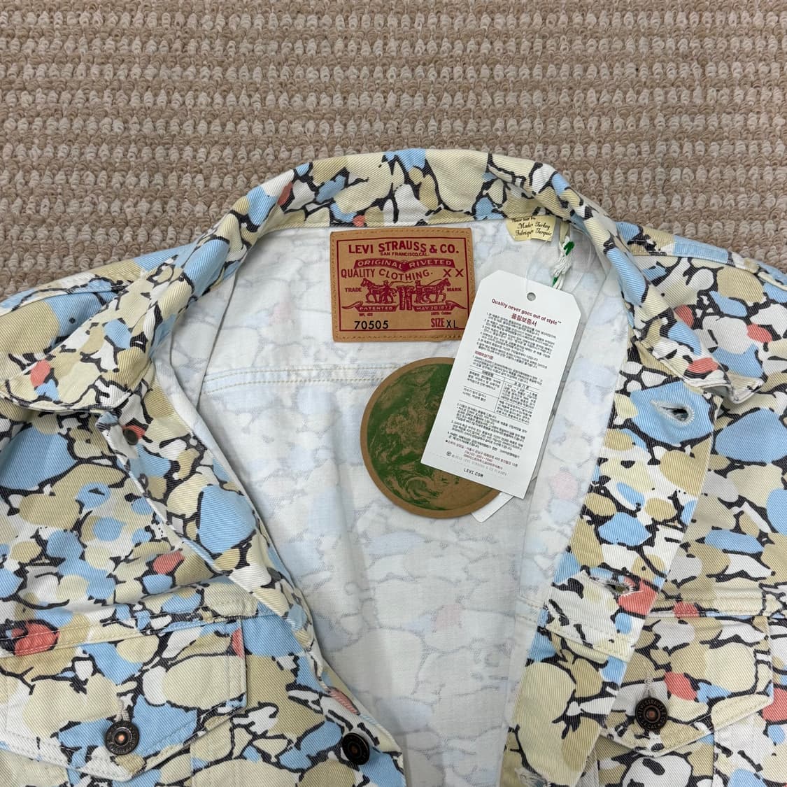 LVC 리바이스 화이트탭 트러커 자켓 상품이미지3