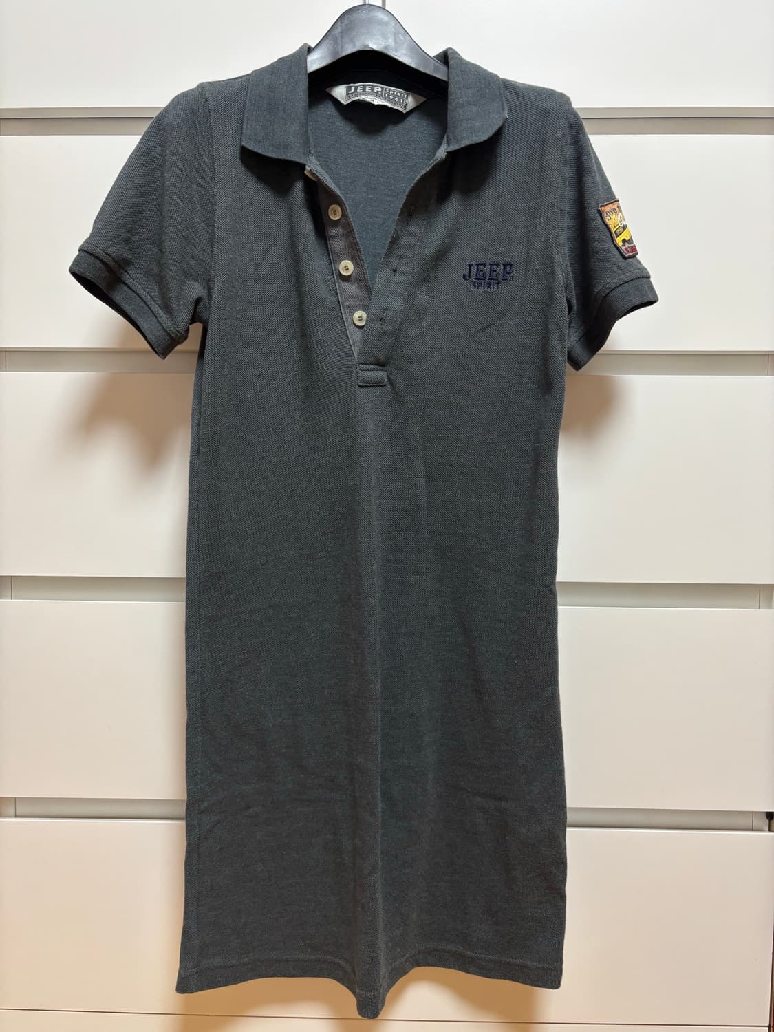 Jeep 폴로 원피스 차콜 s사이즈 상품이미지1