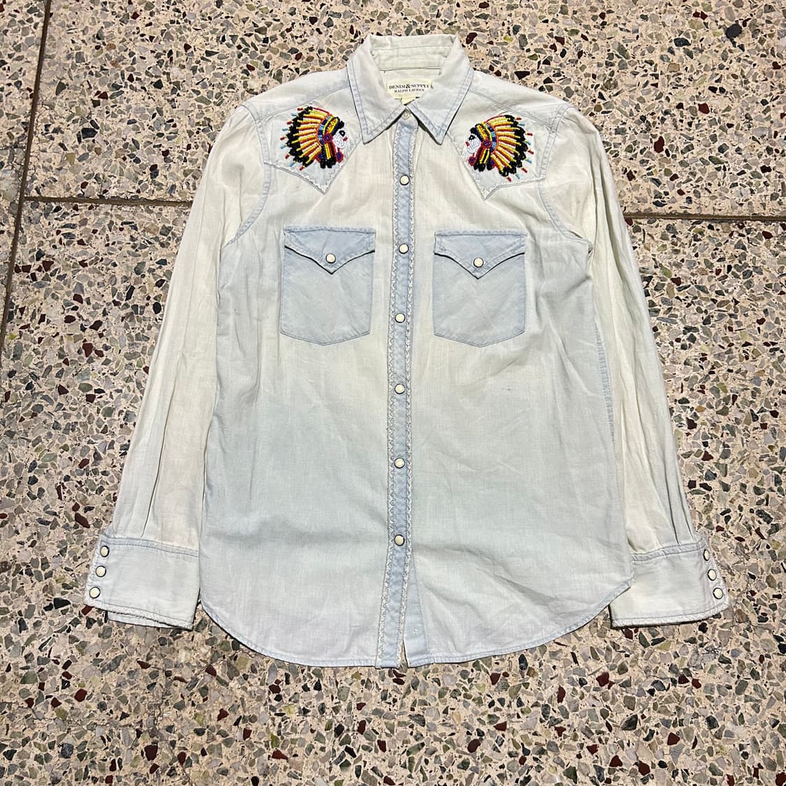 데님앤서플라이(Denim&Supply) 웨스턴 데님 셔츠 상품이미지1