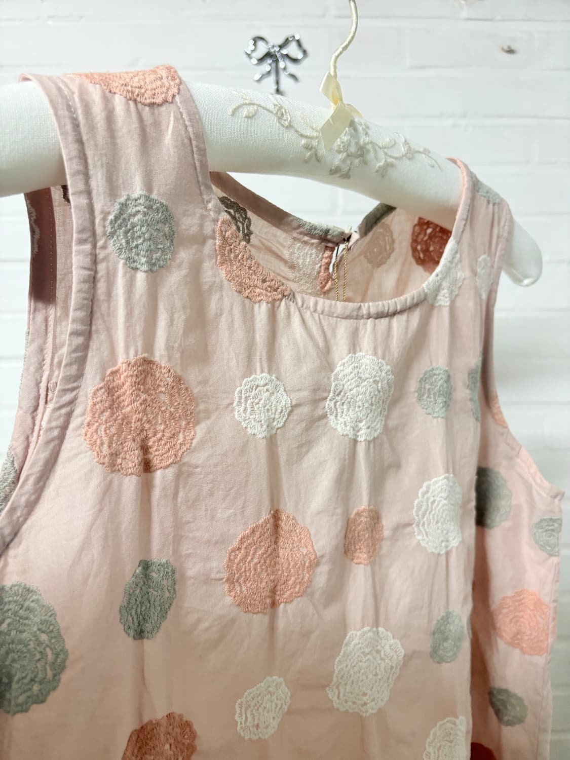 jpn vintage embroidered blouse 상품이미지3