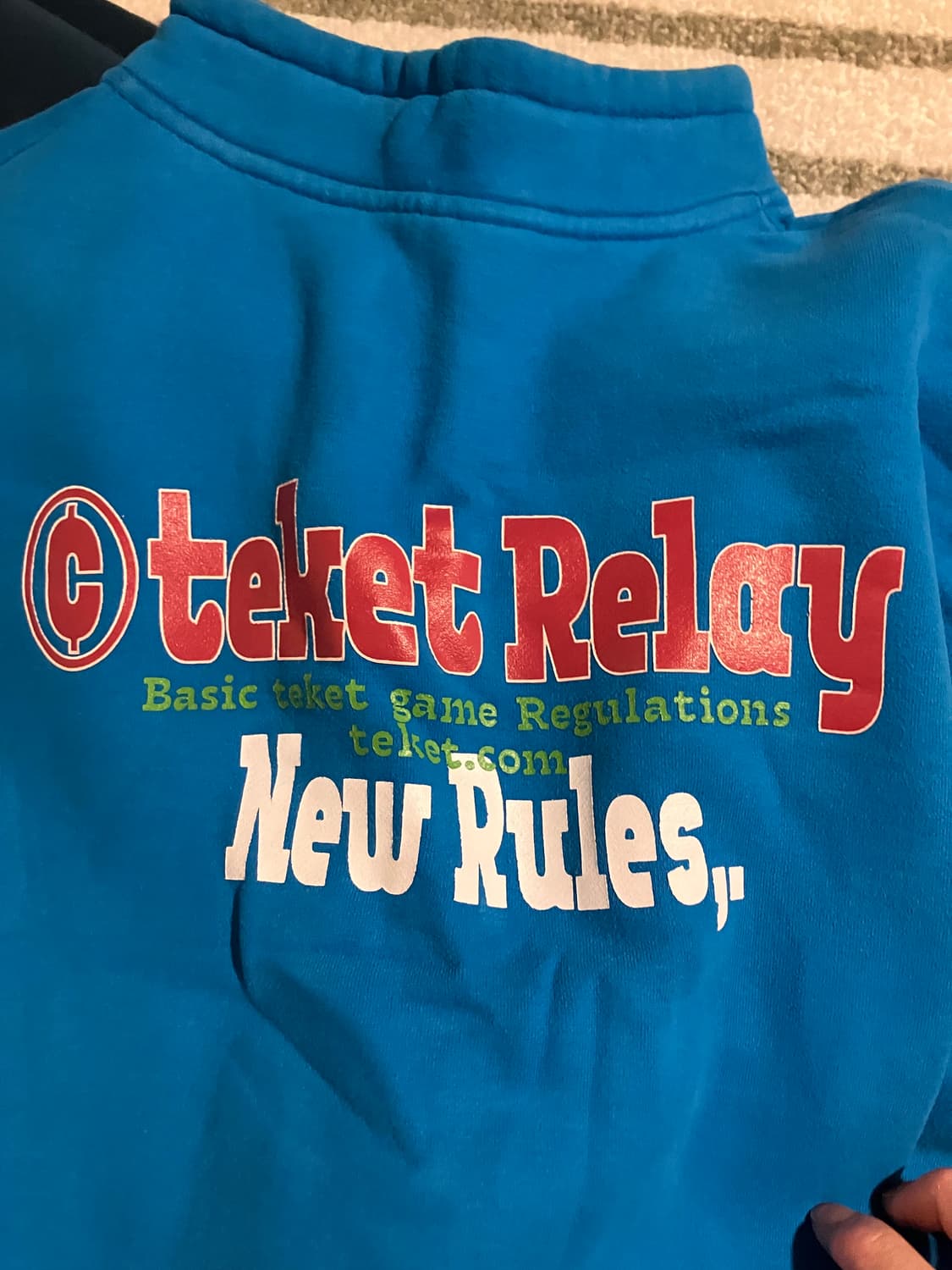 [일괄판매] 테켓 하프지업 스웻셔츠 m 2장 상품이미지3