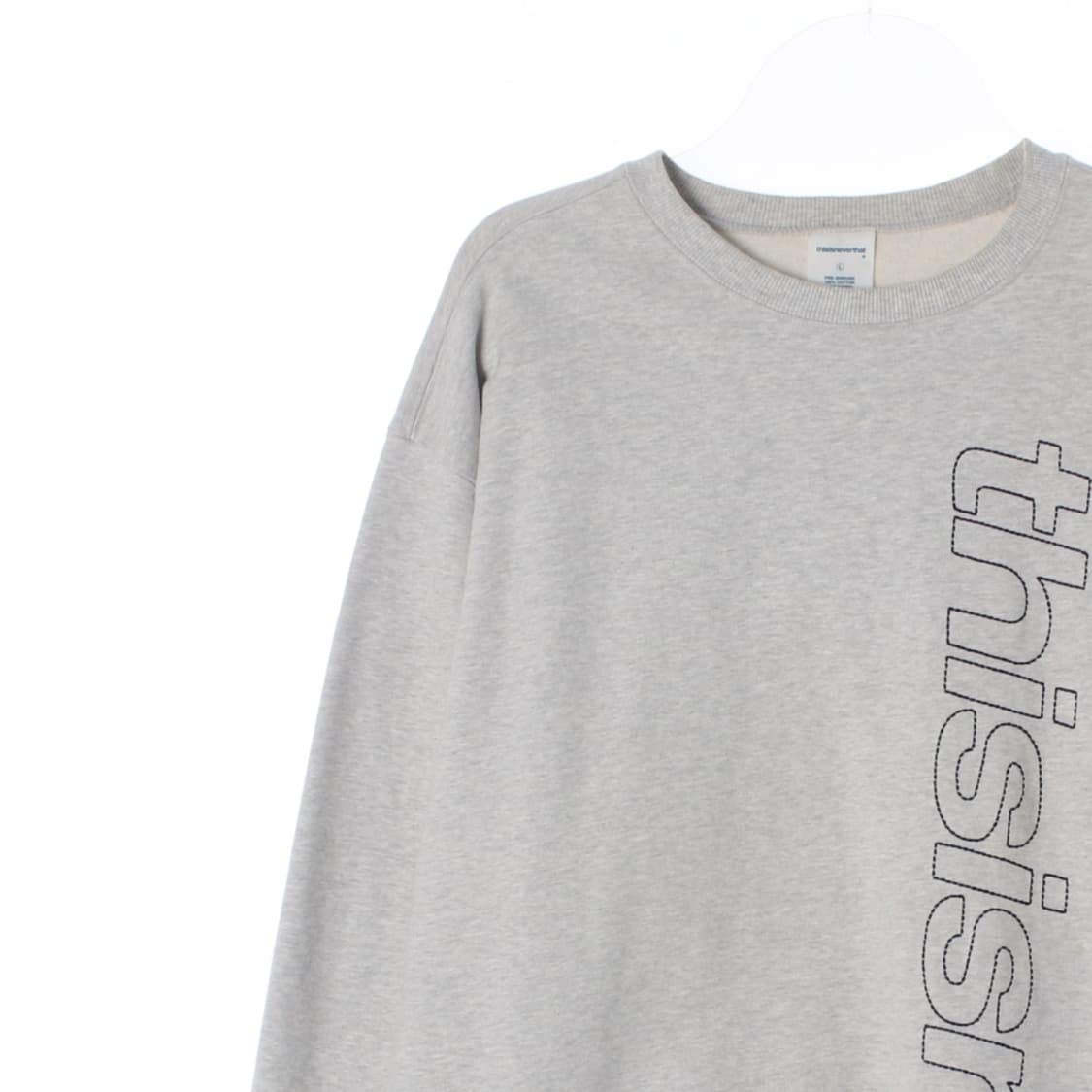 THISISNEVERTHAT 디스이즈네버댓 맨투맨 (L) 상품이미지2