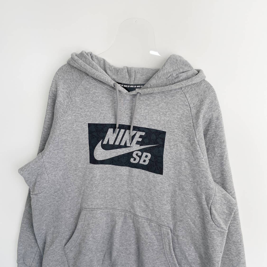 A2 나이키 SB 아이콘 후드티 그레이 XL사이즈 상품이미지2