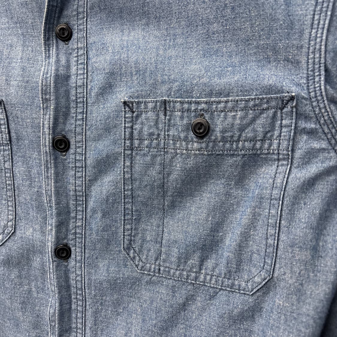 폴로 랄프로렌 빈티지핏 인디고 샴브레이 워크셔츠 N822 상품이미지5