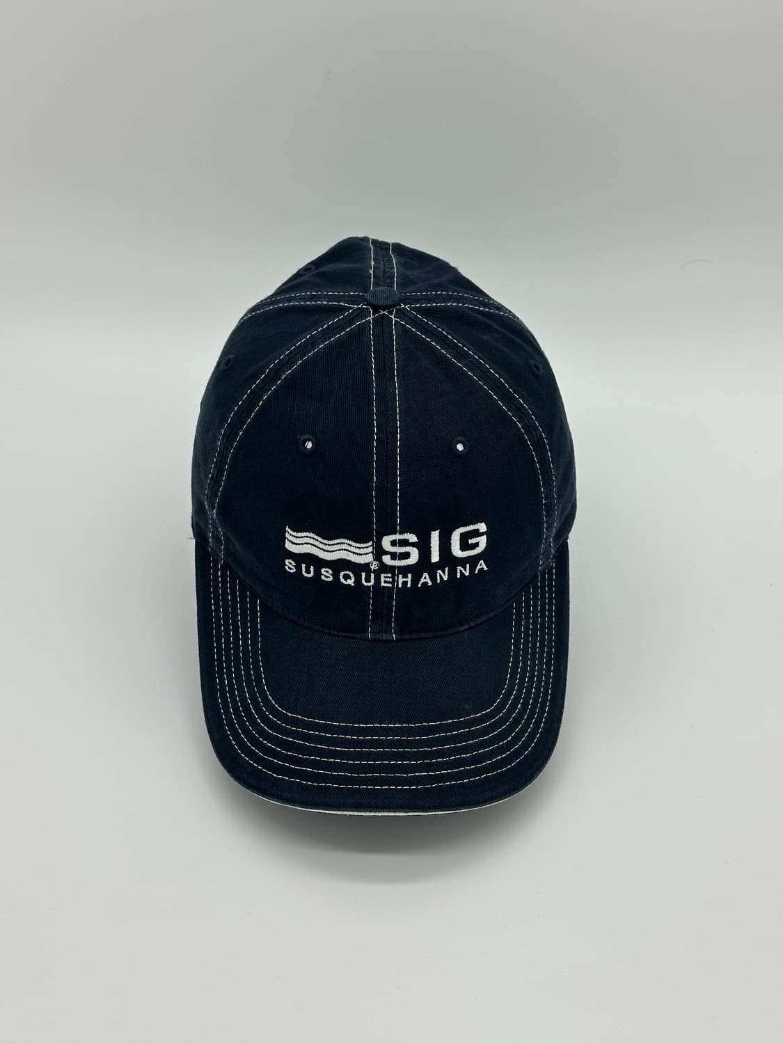 [F] 리차드슨 네이비 자수 볼캡 모자 상품이미지1