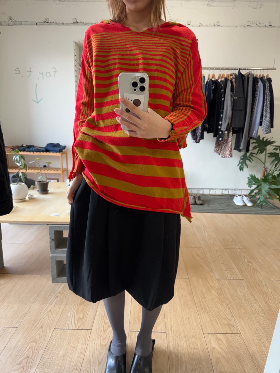 이세이미야케 벌룬 스커트  상품이미지1