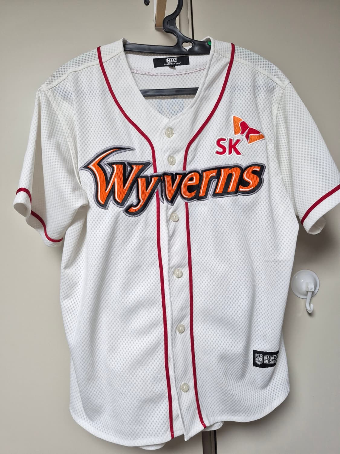 SK 와이번스 왕조시절 정품 유니폼 100사이즈 박희수 마킹 상품이미지1