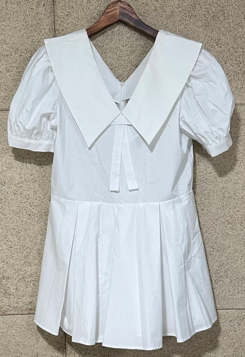 원피스 새상품 화이트 55 M 상품이미지1