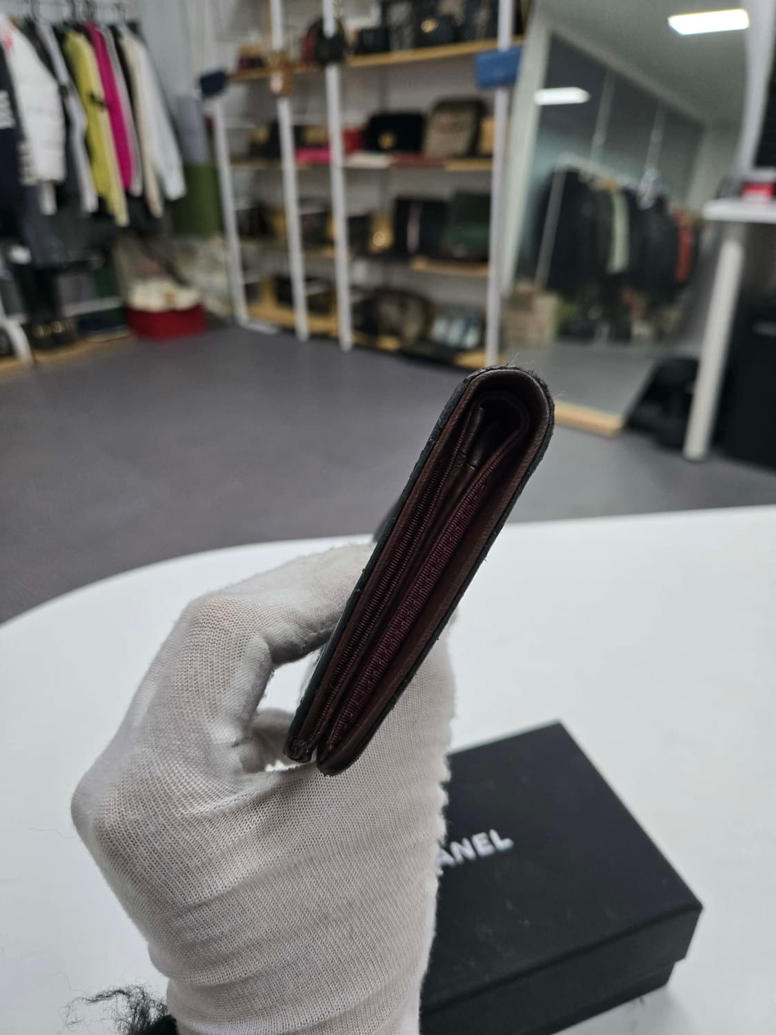 [50%세일] 샤넬 램스킨 장지갑 상품이미지4