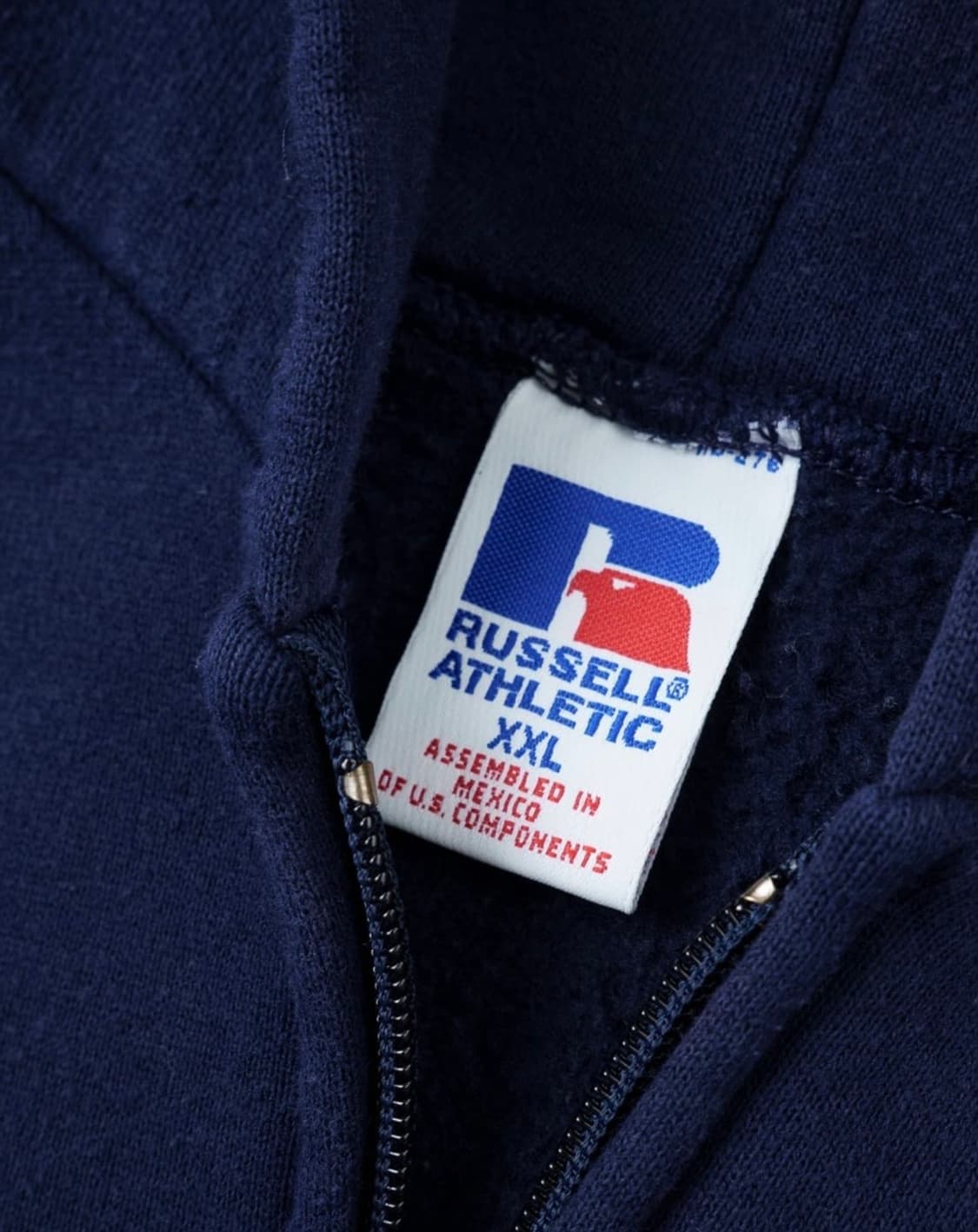(XXL) 러셀 애슬레틱 플레인 후드 집업 상품이미지3