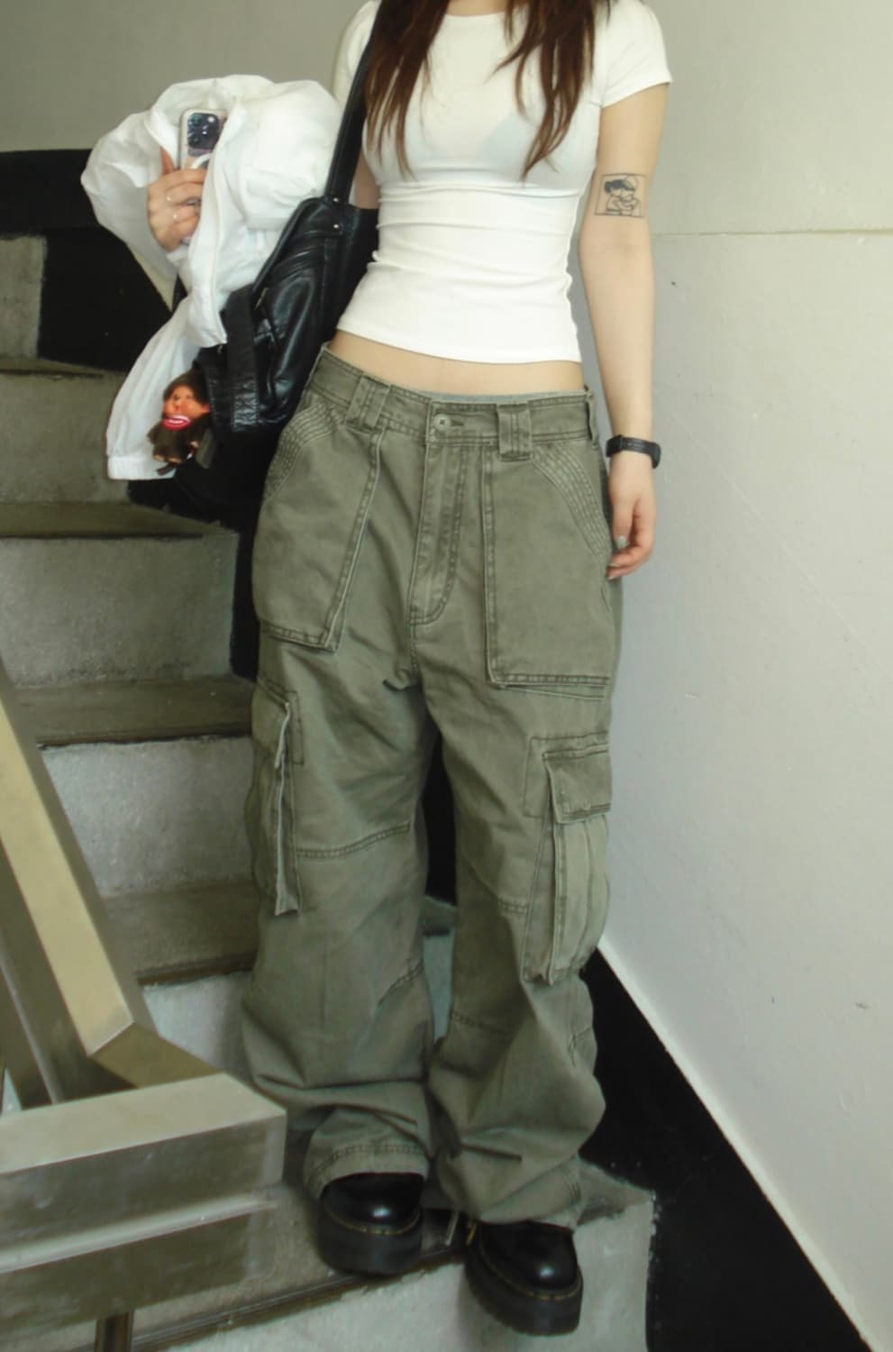 아워캐비넷 move washing cargo pants 상품이미지2