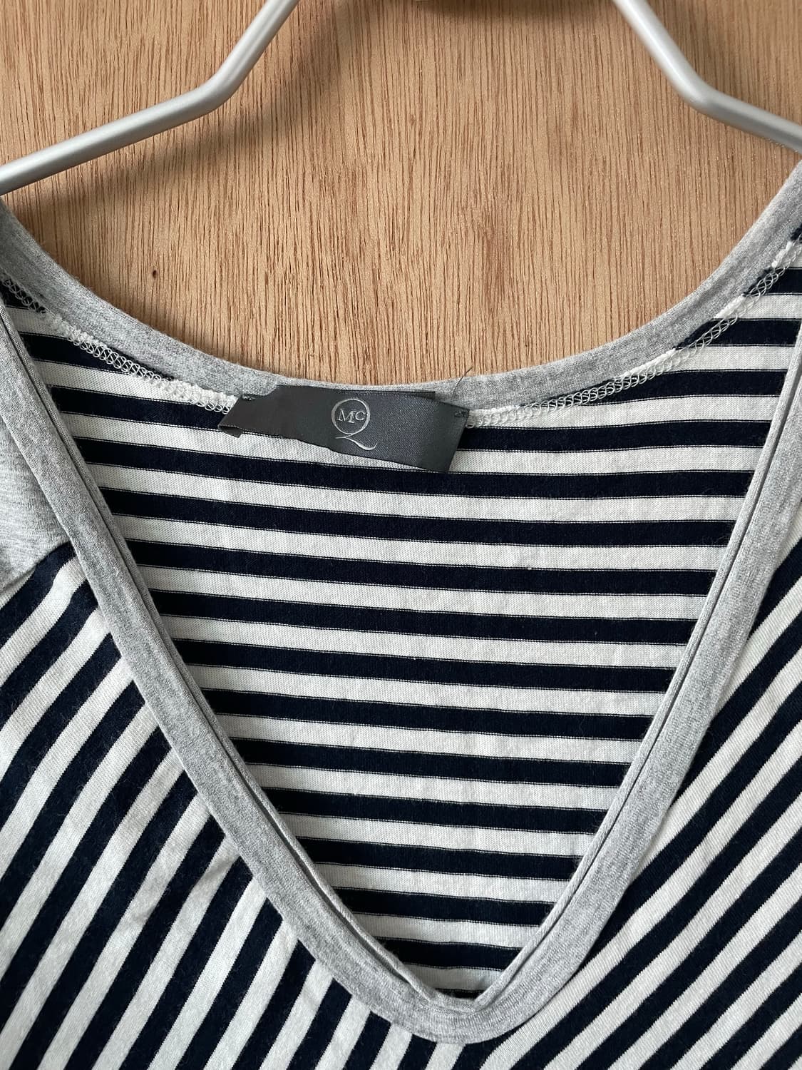 알렉산더맥퀸 비대칭 드레이프 티셔츠 상품이미지9