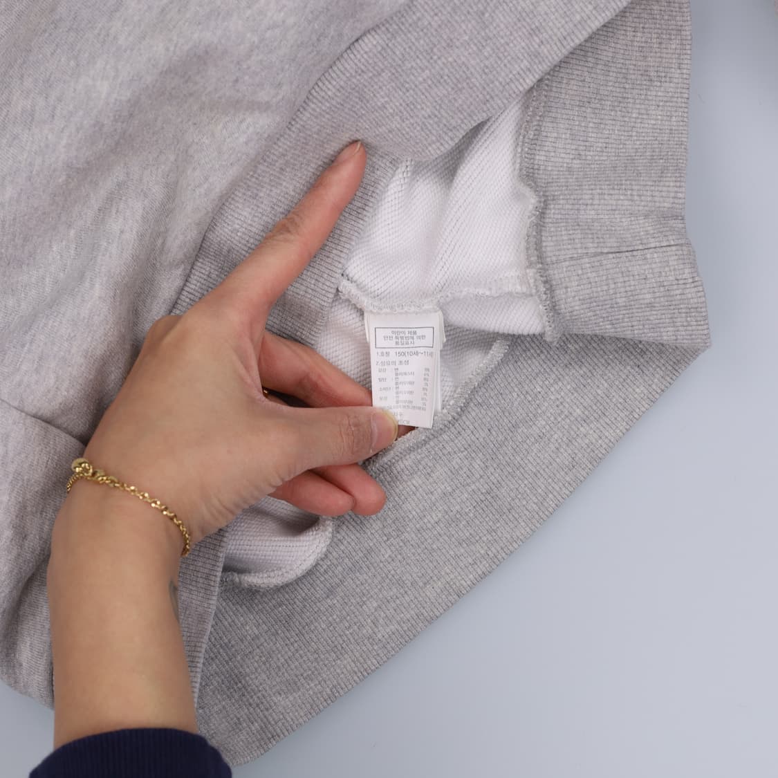 150 노스페이스 키즈 맨투맨 0309H1 상품이미지4