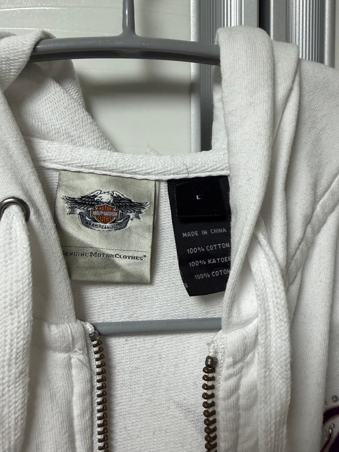 할리데이비슨 후드집업 L 상품이미지2