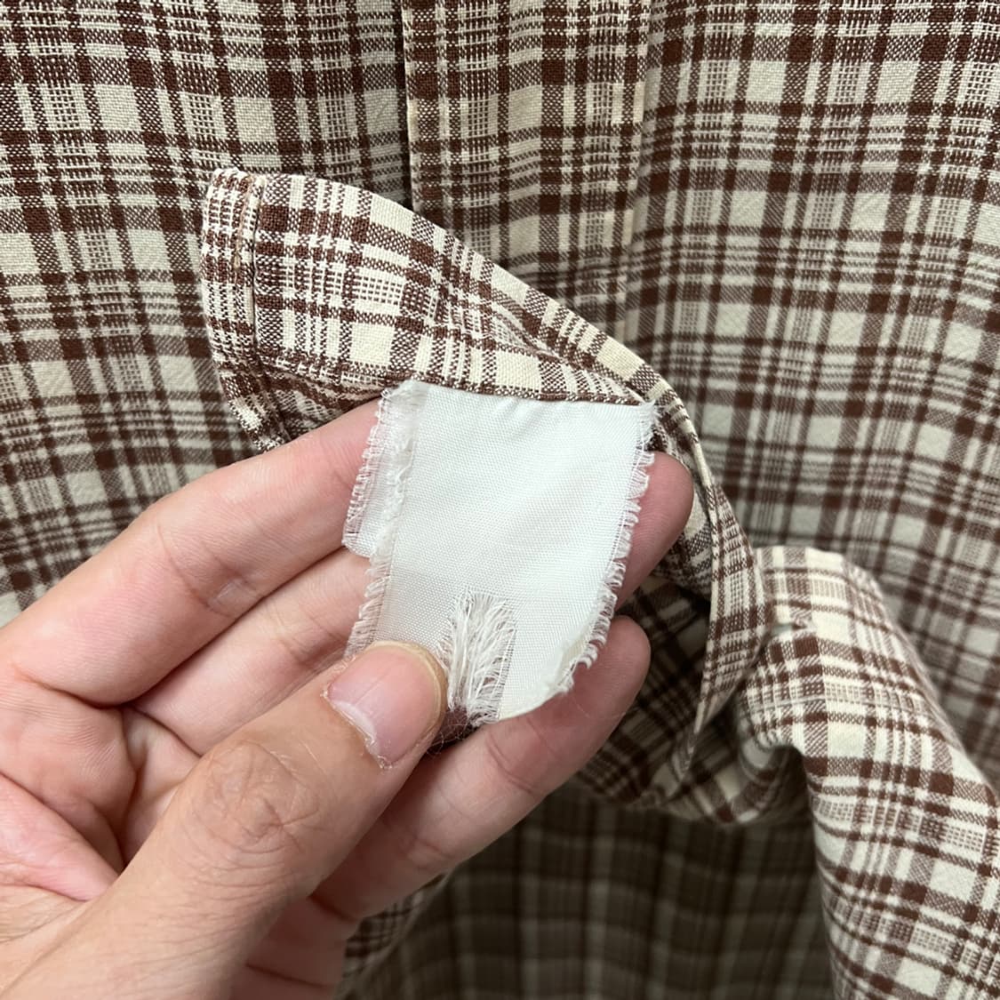 폴로 랄프로렌 블레이크 체크 셔츠 M 상품이미지4