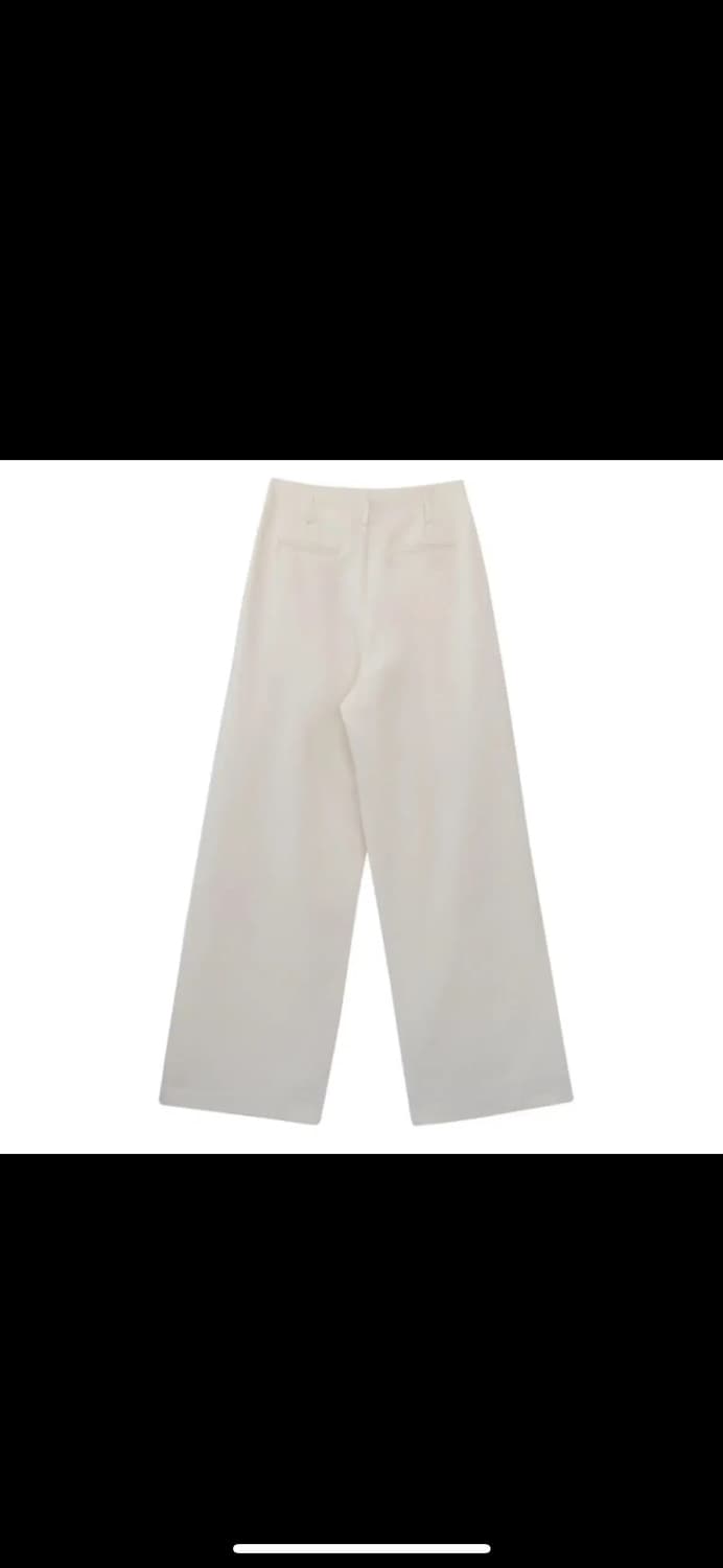 ODS GAVE WOOL SLACKS - 크림 L 상품이미지7