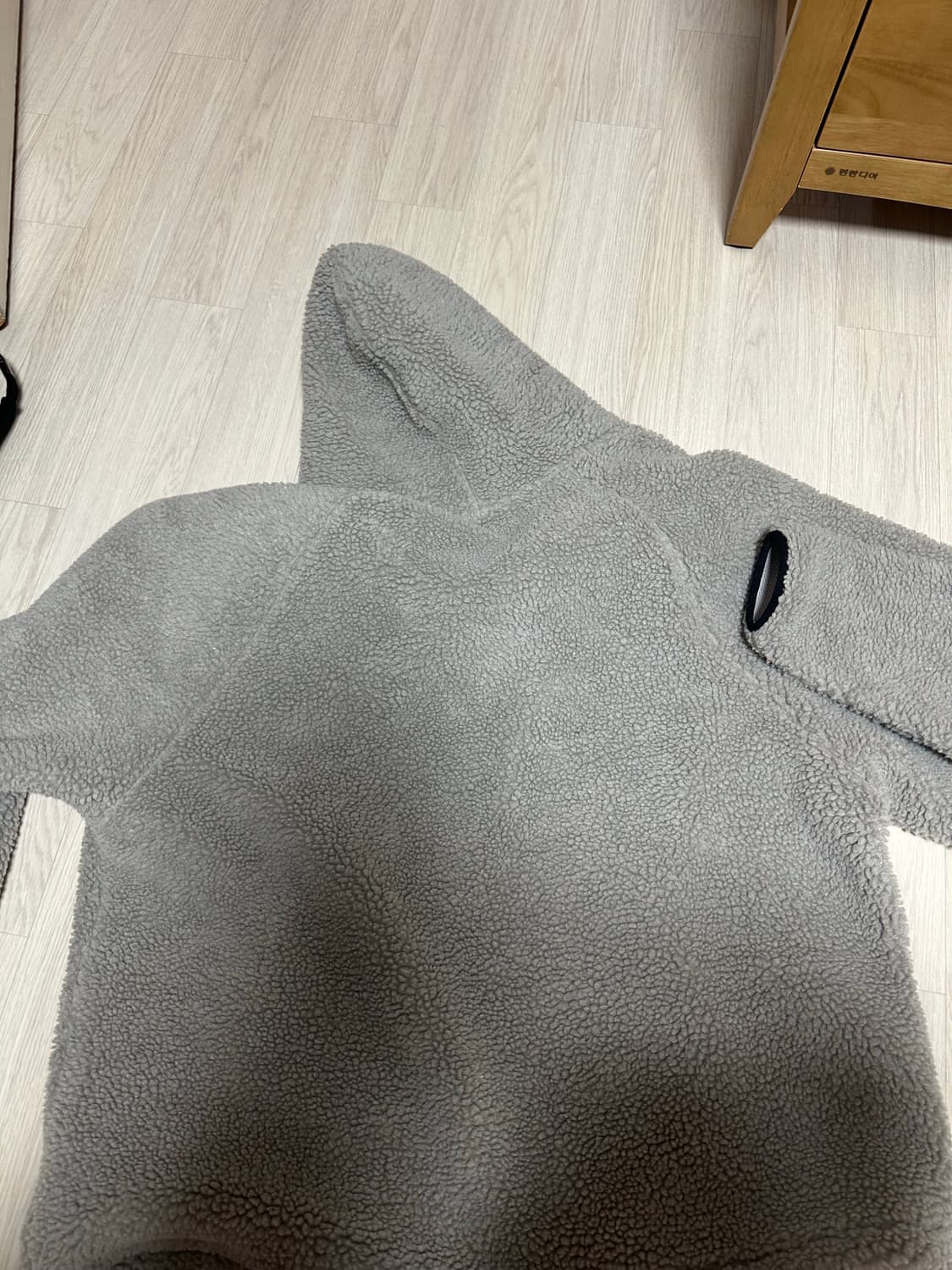 피오갓 에센셜 후리스 후드 아노락 상품이미지6