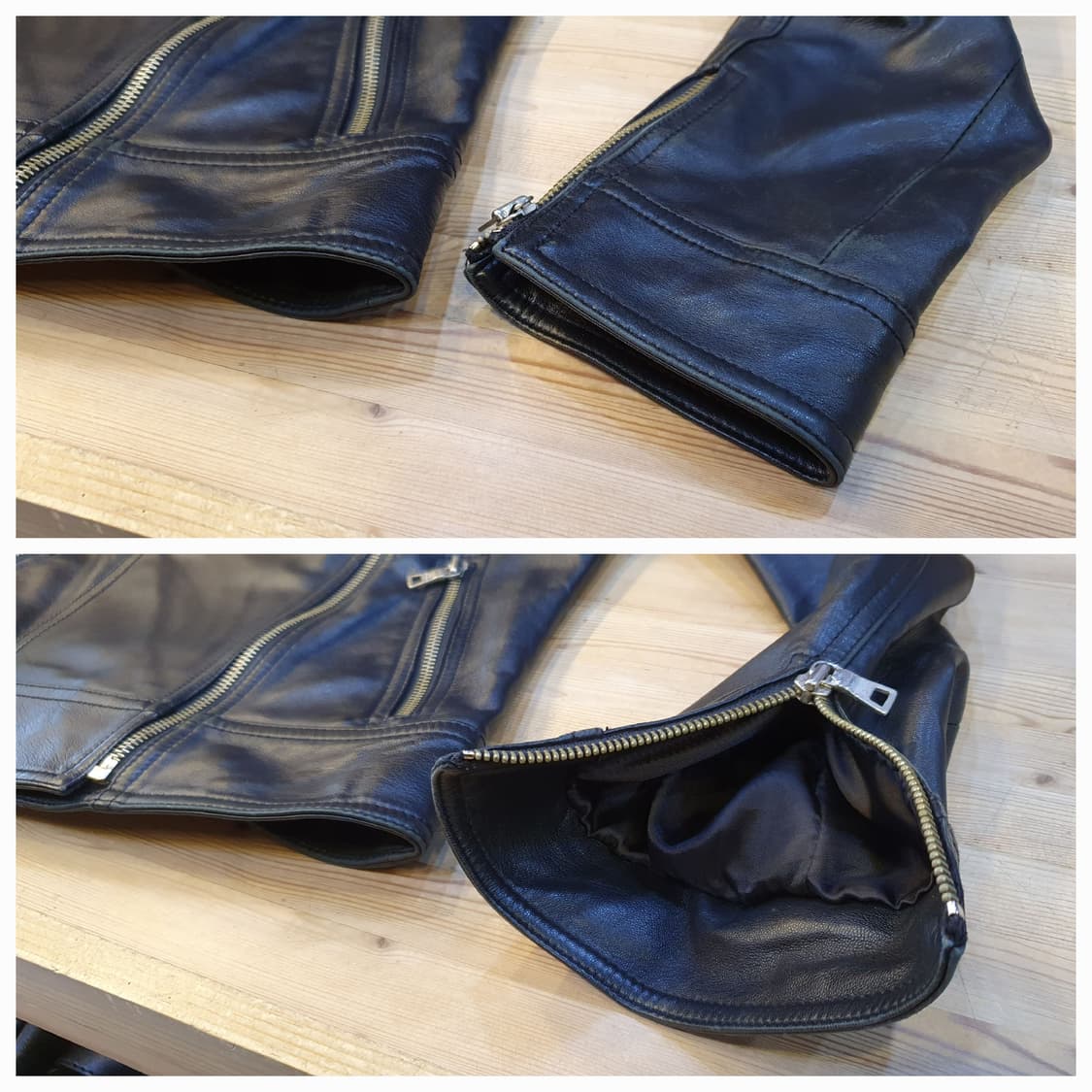 55.MCM 양가죽 라이더자켓 상품이미지5