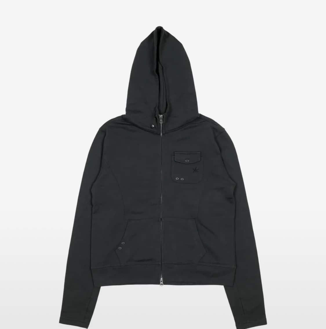 TCM easy pocket hooded zip-up (charcoal) 상품이미지1