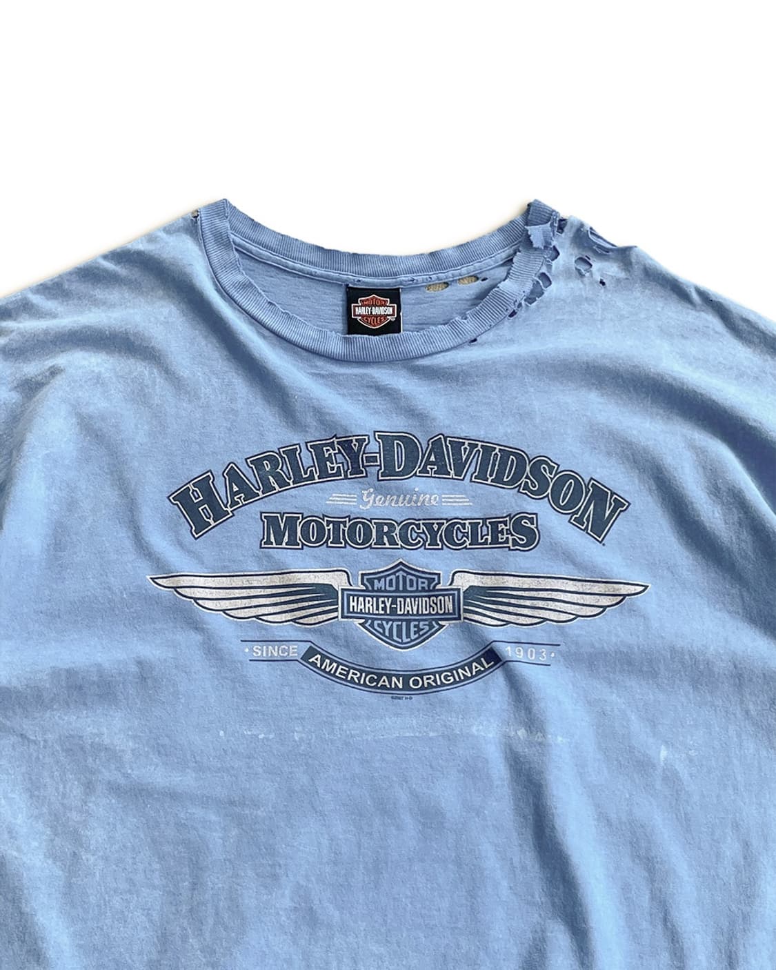 00s Distressed Faded Harley Davidson T 상품이미지4