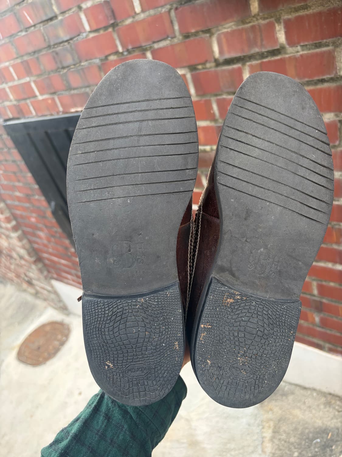 G.H.Bass 투톤 윙팁 캔버스 레더 더비슈즈 270 상품이미지5