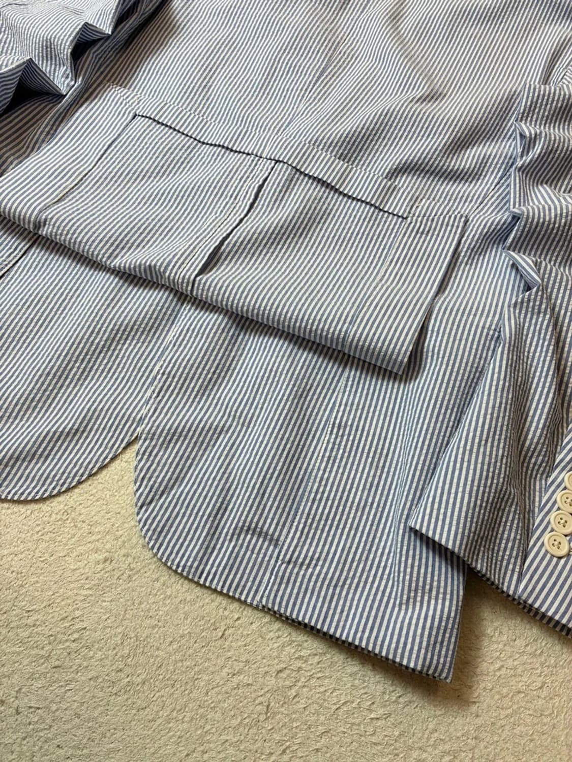 폴로 랄프로렌 스트라이프 소프트 시어서커 블레이저 자켓 PN6903 상품이미지8