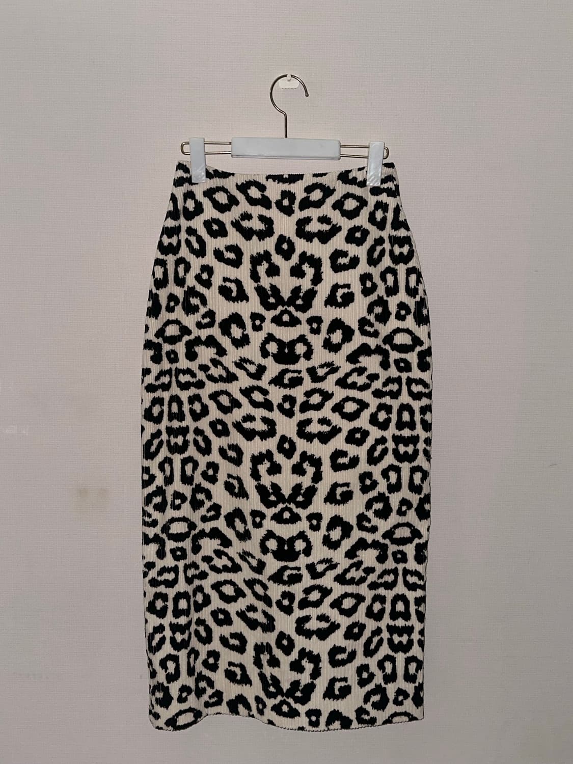 빈티지 호피 미디롱스커트 상품이미지1