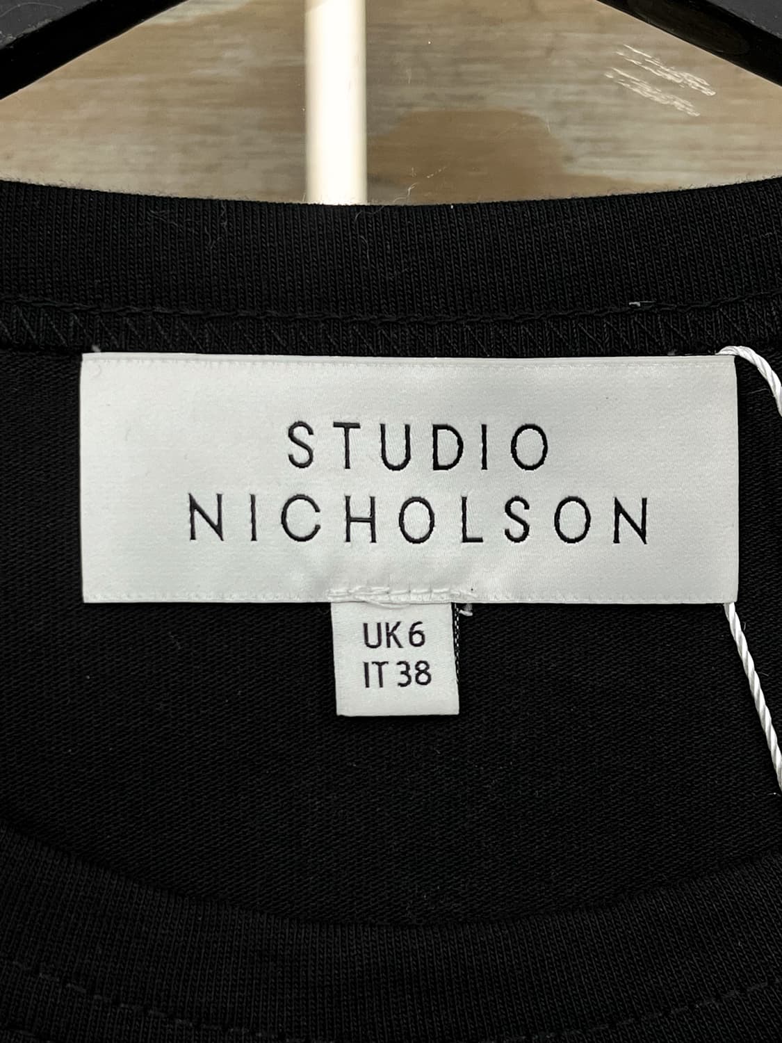 스튜디오 니콜슨 블랙 루프 롱슬리브 티셔츠 상품이미지5