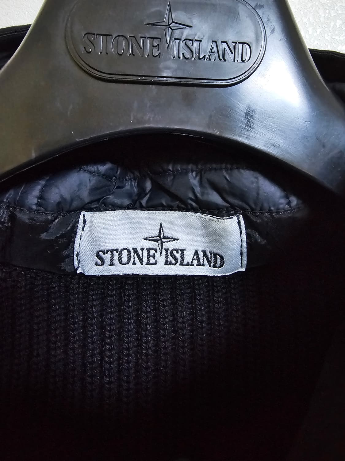 스톤아일랜드 나일론메탈 프리마로프트 니트 상품이미지4