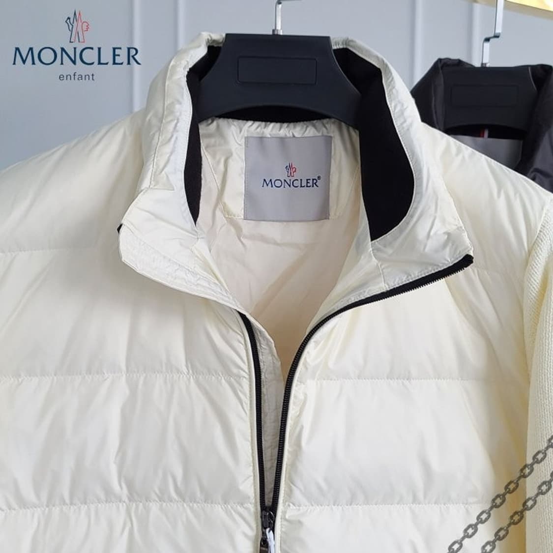 몽클레어 덕다운 니트자켓 새상품 상품이미지2