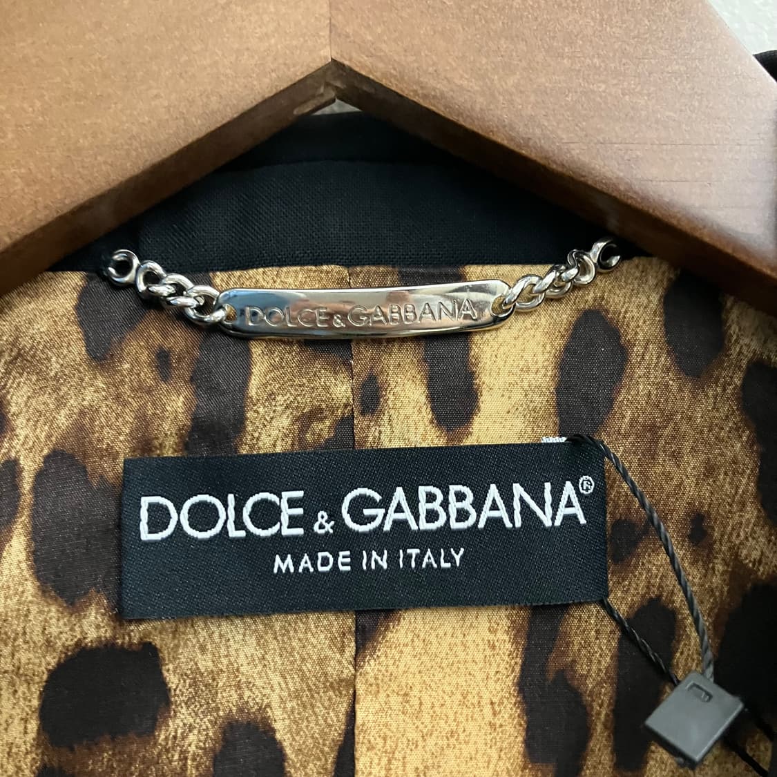 N314 돌체앤가바나 호피 블레이저 자켓 상품이미지3