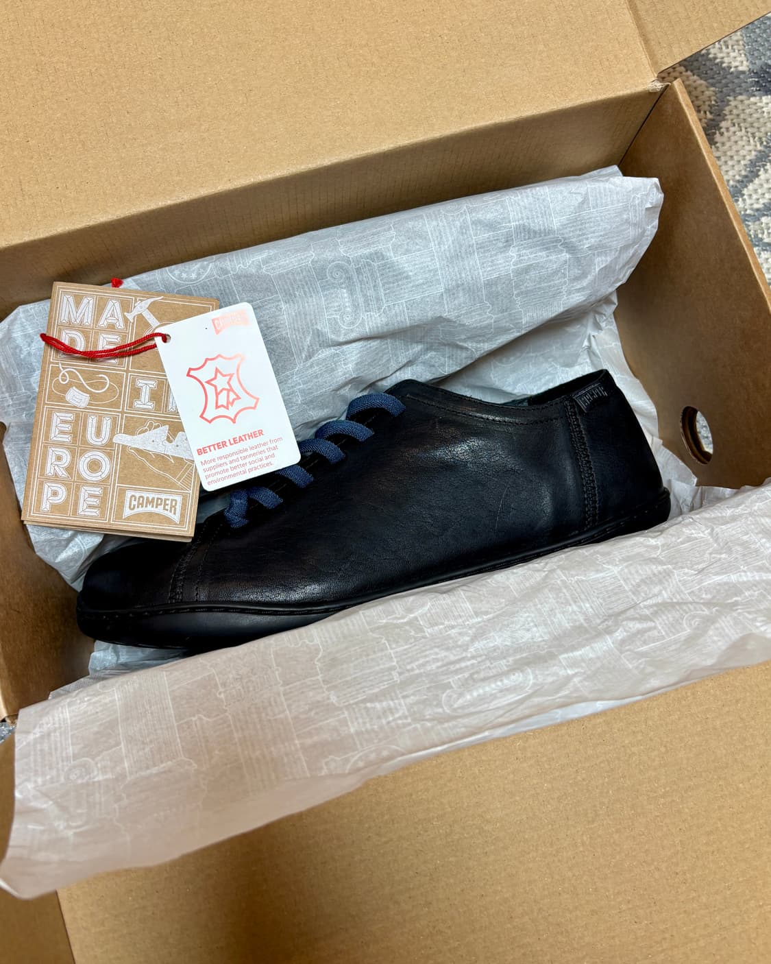 (270) 캠퍼 페우 스니커즈 블랙 (17665-217) 상품이미지4